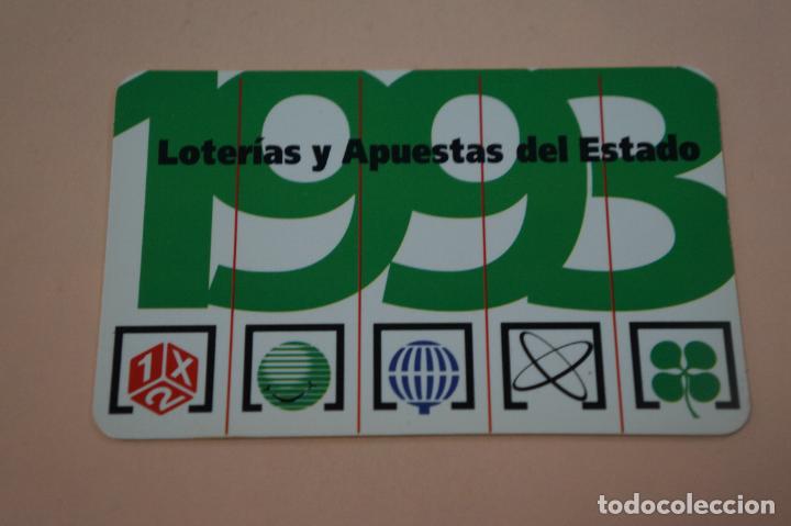 Sammeln von Kalendern: CALENDARIO DE BOLSILLO LOTERIAS A&Ntilde;O 1993 LOTE 4 MIRAR FOTOS