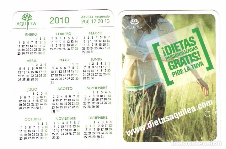 Coleccionismo calendarios: CALENDARIO DE BOLSILLO - A&Ntilde;O 2010 - AQUILEA