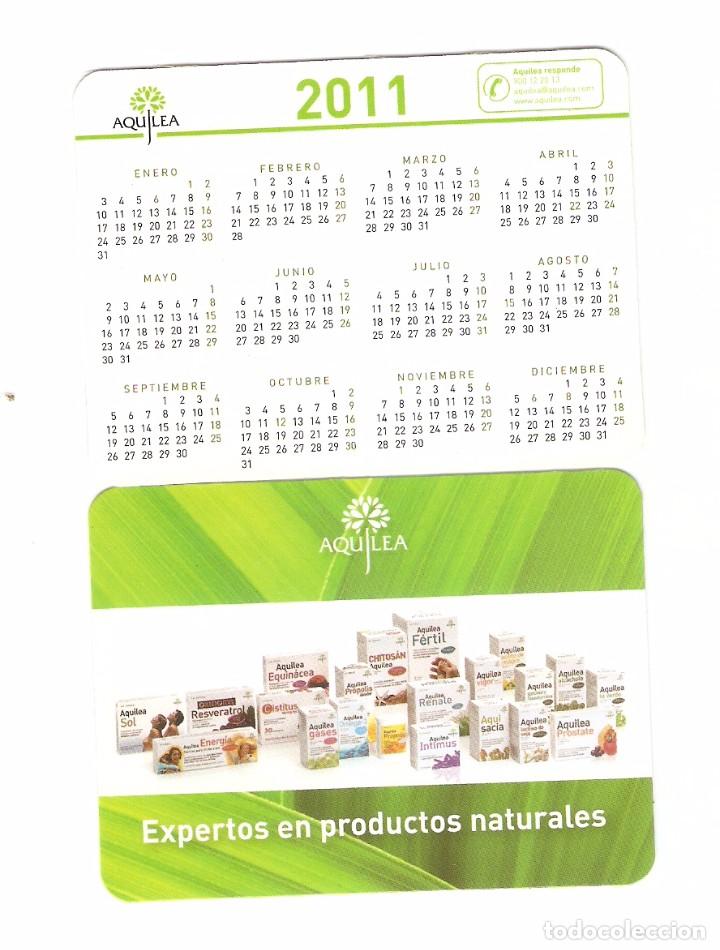 Coleccionismo calendarios: CALENDARIO DE BOLSILLO - A&Ntilde;O 2011 - AQUILEA - Foto 1
