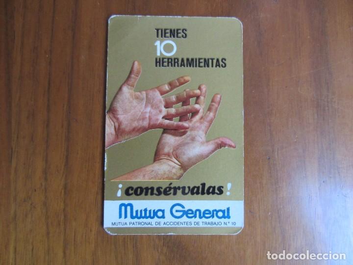 Collectionnisme Calendriers: CALENDARIO NO FOURNIER MUTUA GENERAL DEL1971 VER FOTOS
