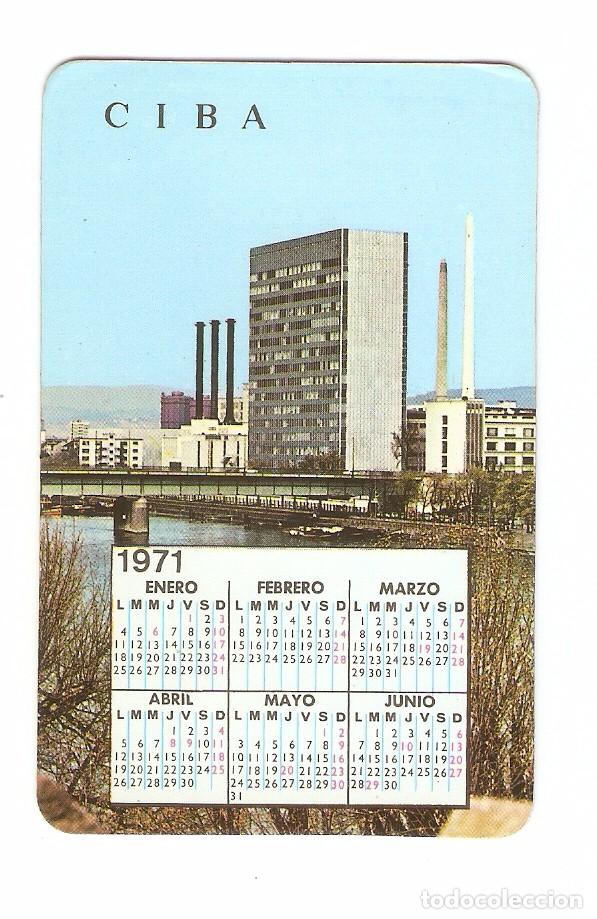 Coleccionismo calendarios: CALENDARIO DE BOLSILLO - CIBA 1970