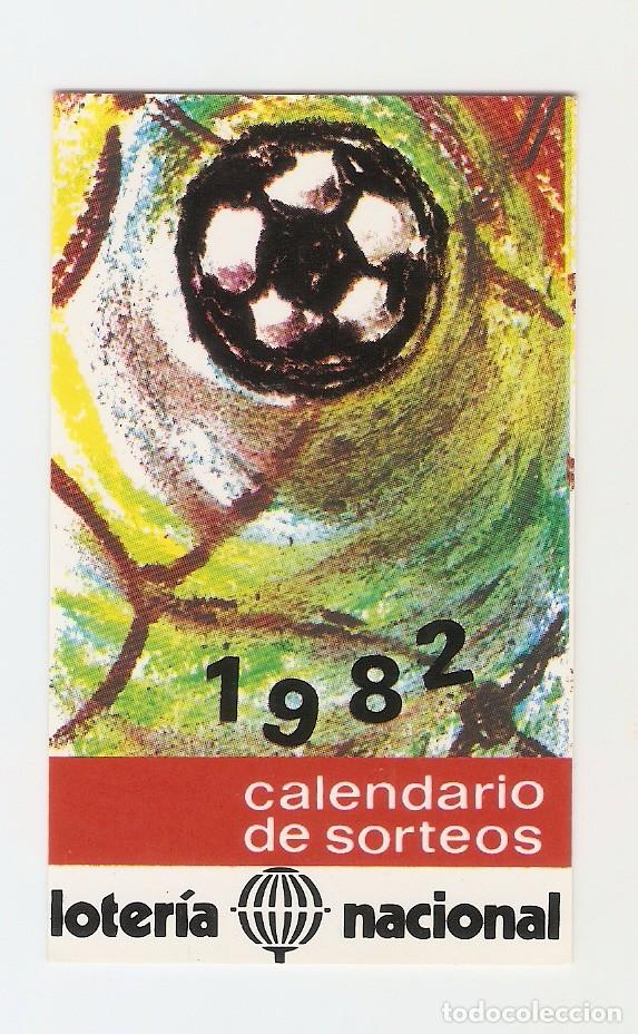 Coleccionismo calendarios: CALENDARIO DE BOLSILLO - LOTERIAS NACIONAL 1982