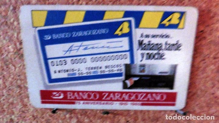 Coleccionismo calendarios: CALENDARIO DE BOLSILLO - FOURNIER - A&Ntilde;O 1985 - BANCO ZARAGOZANO