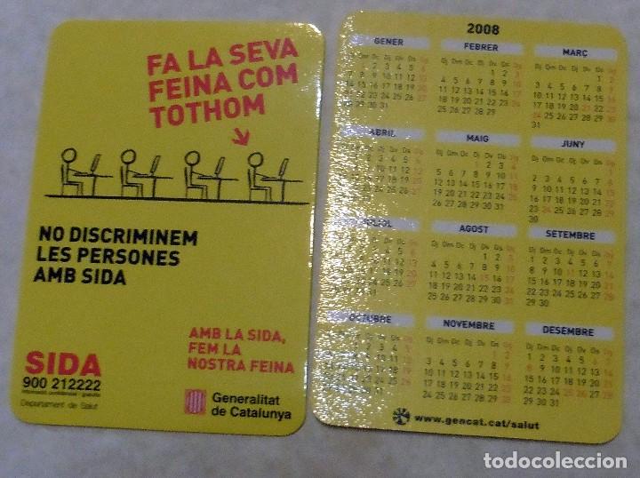 Colecionismo Calend&aacute;rios: CALENDARIO DE BOLSILLO -2008 - GENERALITAT DE CATALUNYA