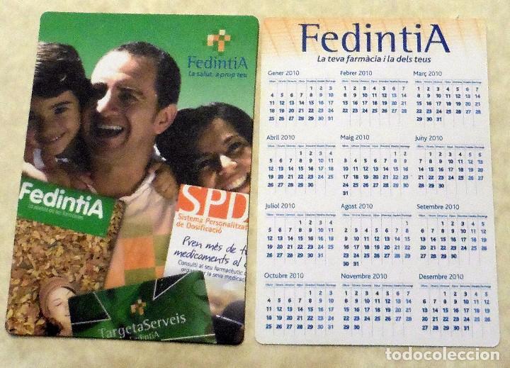 Colecionismo Calend&aacute;rios: CALENDARIO DE BOLSILLO - 2010 - FEDINTIA