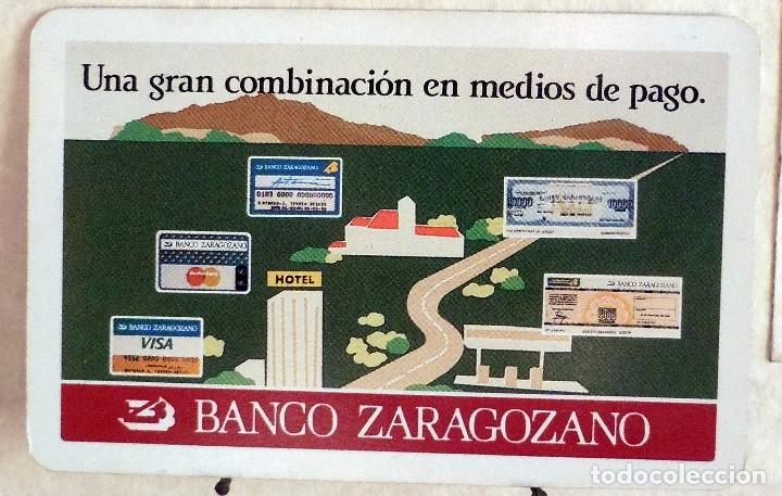 Coleccionismo Calendarios: CALENDARIO DE BOLSILLO - FOURNIER - 1986 - BANCO ZARAGOZANO