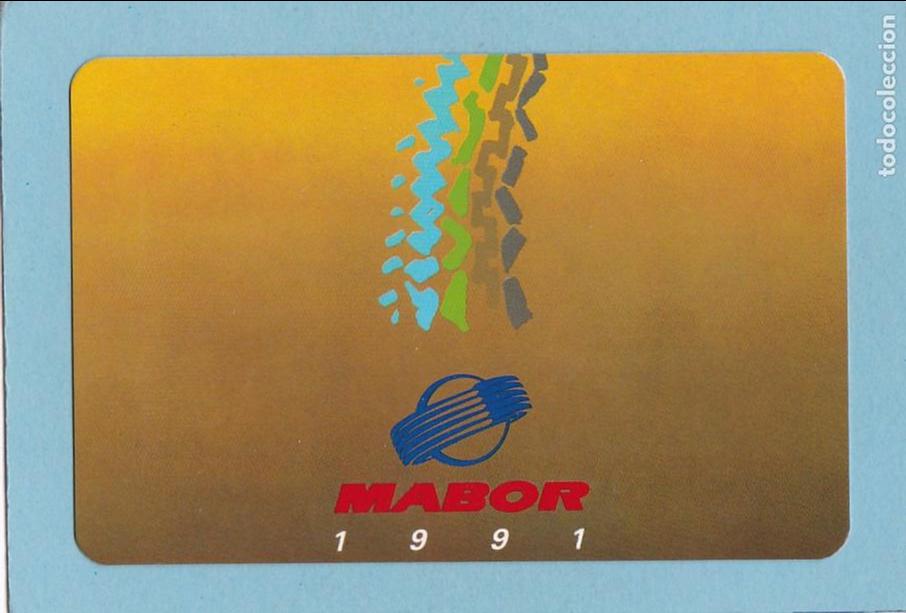 Coleccionismo calendarios: CALENDARIO PORTUGAL 1991 - MABOR. NEUMATICOS
