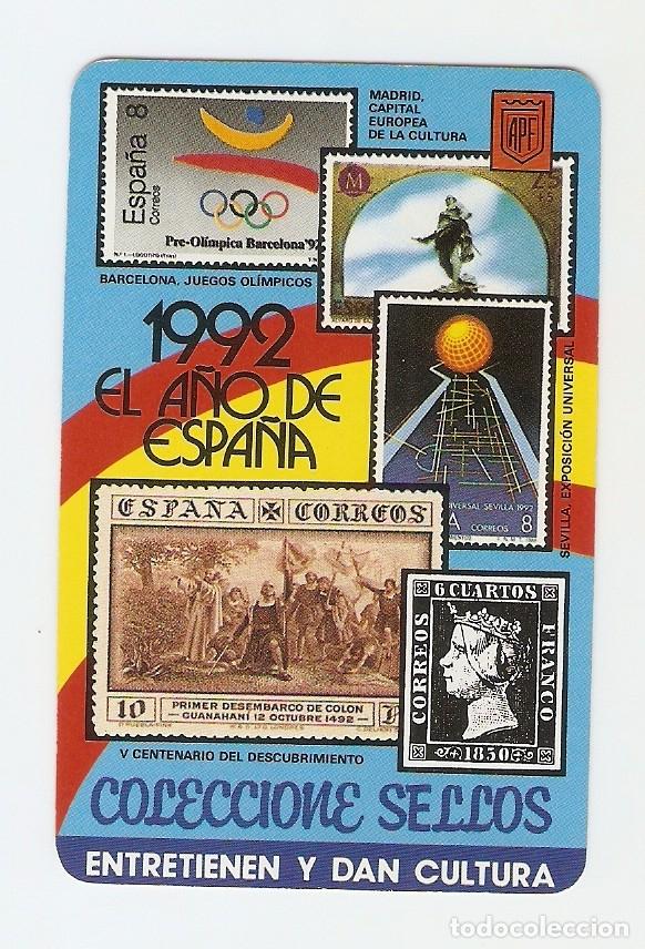 Coleccionismo calendarios: CALENDARIO DE BOLSILLO - FOURNIER - 1992 -EDIFIL