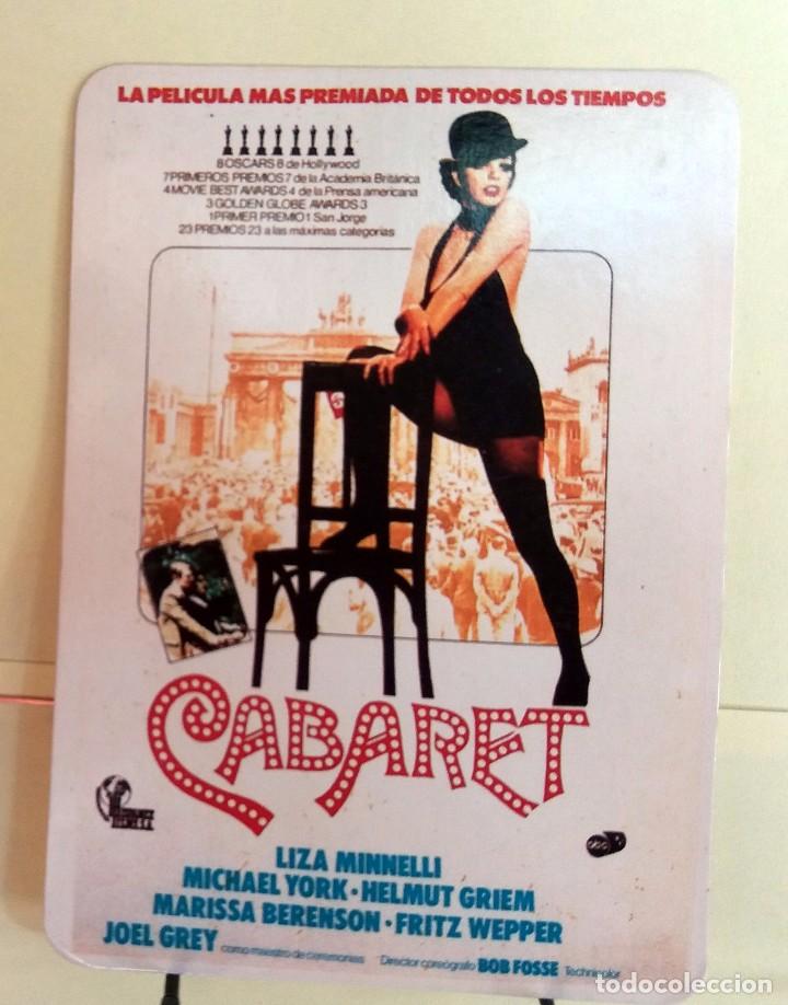 Coleccionismo calendarios: CALENDARIO DE BOLSILLO - 1990 - TEMA CINE PEL&Iacute;CULA CABARET