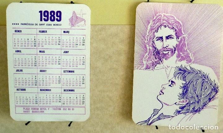 Sammeln von Kalendern: CALENDARIO DE BOLSILLO - 1989 - PARR&Ograve;QUIA SANT JOAN BOSCO