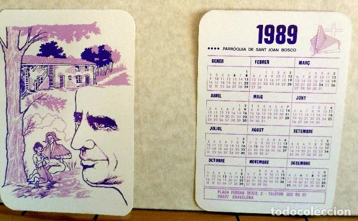 Sammeln von Kalendern: CALENDARIO DE BOLSILLO - 1989 - PARR&Ograve;QUIA SANT JOAN BOSCO