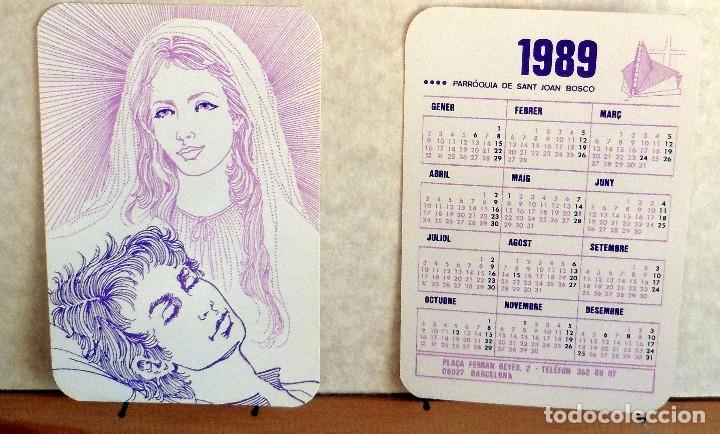 Sammeln von Kalendern: CALENDARIO DE BOLSILLO - 1989 - PARR&Ograve;QUIA SANT JOAN BOSCO