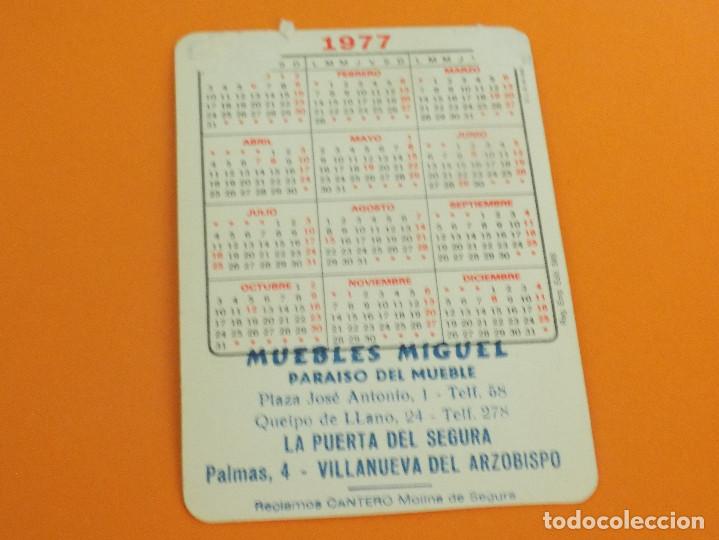 Coleccionismo calendarios: CALENDARIO 1977 - Foto 2