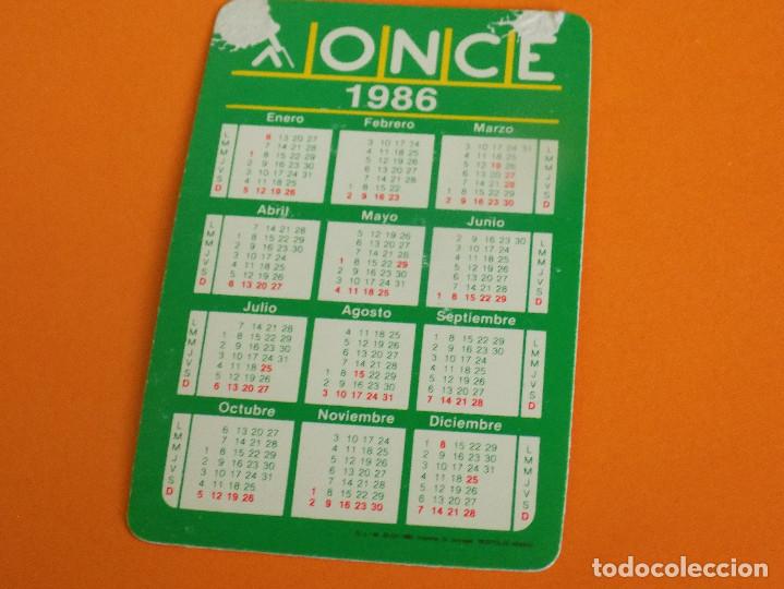 Coleccionismo calendarios: CALENDARIO 1986 - Foto 2