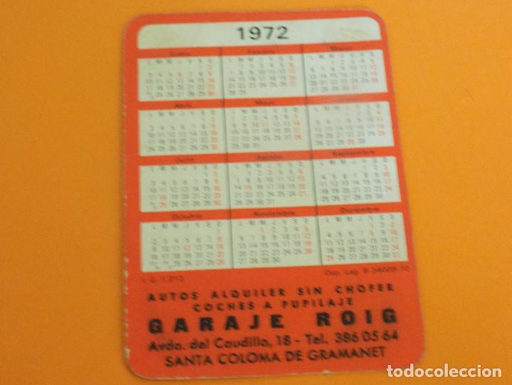 Coleccionismo calendarios: CALENDARIO 1972 - Foto 2