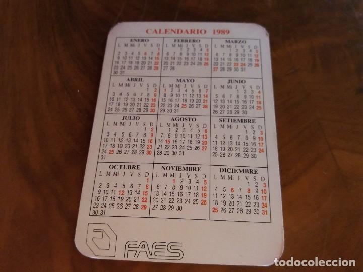 Coleccionismo calendarios: CALENDARIO DE BOLSILLO - 1989 - YENDOL - Foto 2