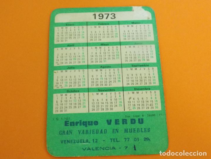 Coleccionismo calendarios: CALENDARIO DE PLASTICO 1973 - Foto 2