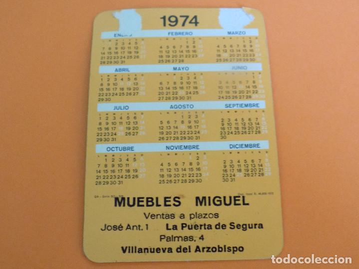 Coleccionismo calendarios: CALENDARIO 1974 - Foto 2
