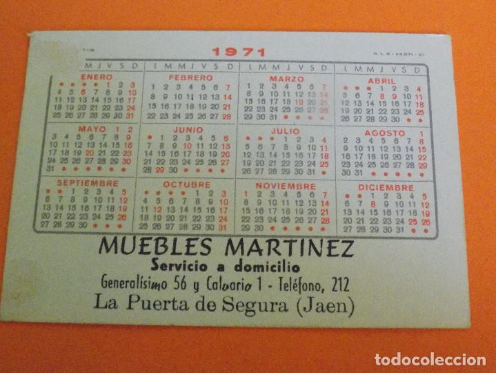 Coleccionismo calendarios: CALENDARIO 1971 - Foto 2