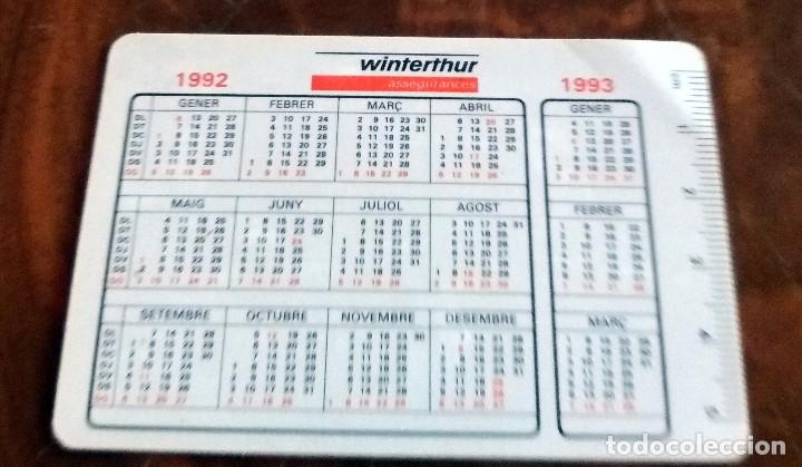 Coleccionismo calendarios: CALENDARIO DE BOLSILLO -1992 - WINTERTHUR - Foto 2