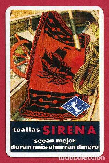 Collezionismo Calendari: CALENDARIO FOURNIER, PUBLICIDAD TOALLAS SIRENA , 1967 , ORIGINAL, CAL8713