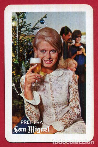Coleccionismo Calendarios: CALENDARIO FOURNIER, PUBLICIDAD CERVEZAS SAN MIGUEL CERVEZA , 1966 , ORIGINAL, CAL8716