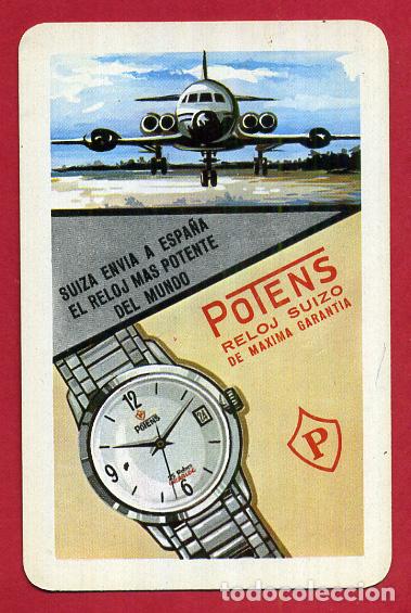 Collezionismo Calendari: CALENDARIO FOURNIER, PUBLICIDAD RELOJ POTENS , 1966 , ORIGINAL, CAL8722