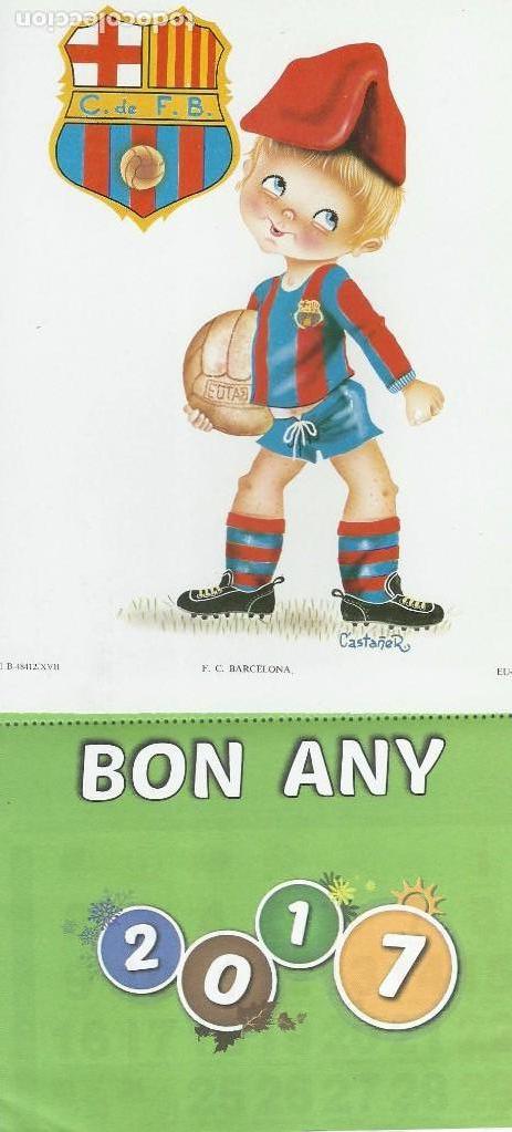 Collezionismo Calendari: CALENDARIO DEL F.C.BARCELONA DEL 2.017