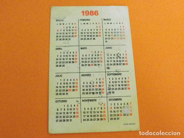Coleccionismo calendarios: CALENDARIO 1986 - Foto 2