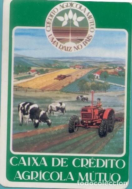 Coleccionismo Calendarios: Calendario bolsillo banco portugues - CAIXA DE CR&Eacute;DITO AGR&Iacute;COLA M&Uacute;TUO - A&Ntilde;O 1988