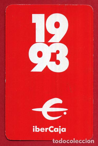 Sammeln von Kalendern: CALENDARIO FOURNIER , PUBLICIDAD IBERCAJA , 1993 , ORIGINAL , CAL8910
