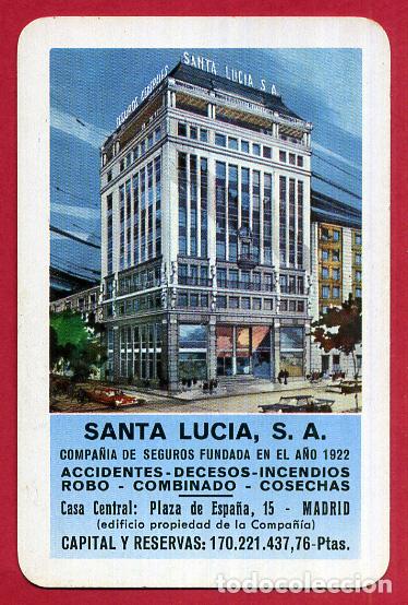Sammeln von Kalendern: CALENDARIO FOURNIER , PUBLICIDAD SANTA LUCIA , 1968 , ORIGINAL , CAL8911