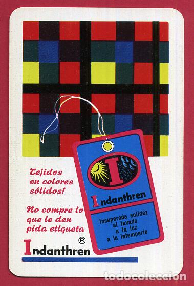 Sammeln von Kalendern: CALENDARIO FOURNIER , PUBLICIDAD INDANTHREN , 1964 , ORIGINAL , CAL8916