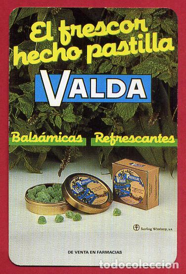 Sammeln von Kalendern: CALENDARIO FOURNIER , PUBLICIDAD PASTILLAS VALDA  , 1990 , ORIGINAL , CAL8931
