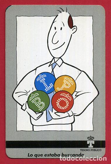 Sammeln von Kalendern: CALENDARIO FOURNIER , PUBLICIDAD TESORO PUBLICO , 1991 , ORIGINAL , CAL8932
