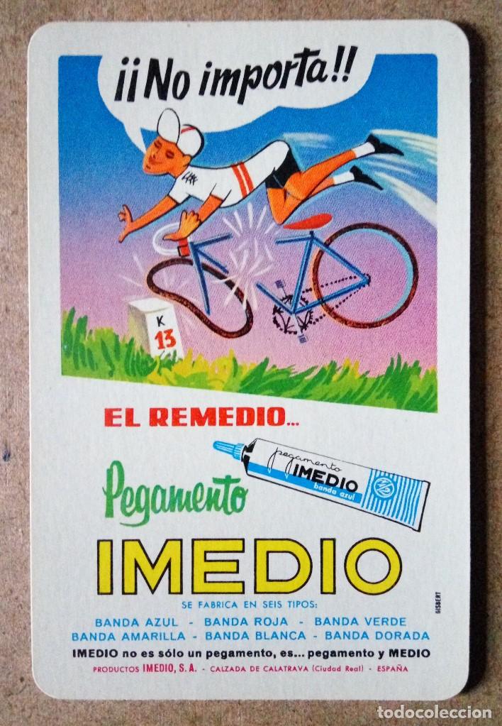 CALENDARIO pegamento Imedio 1976