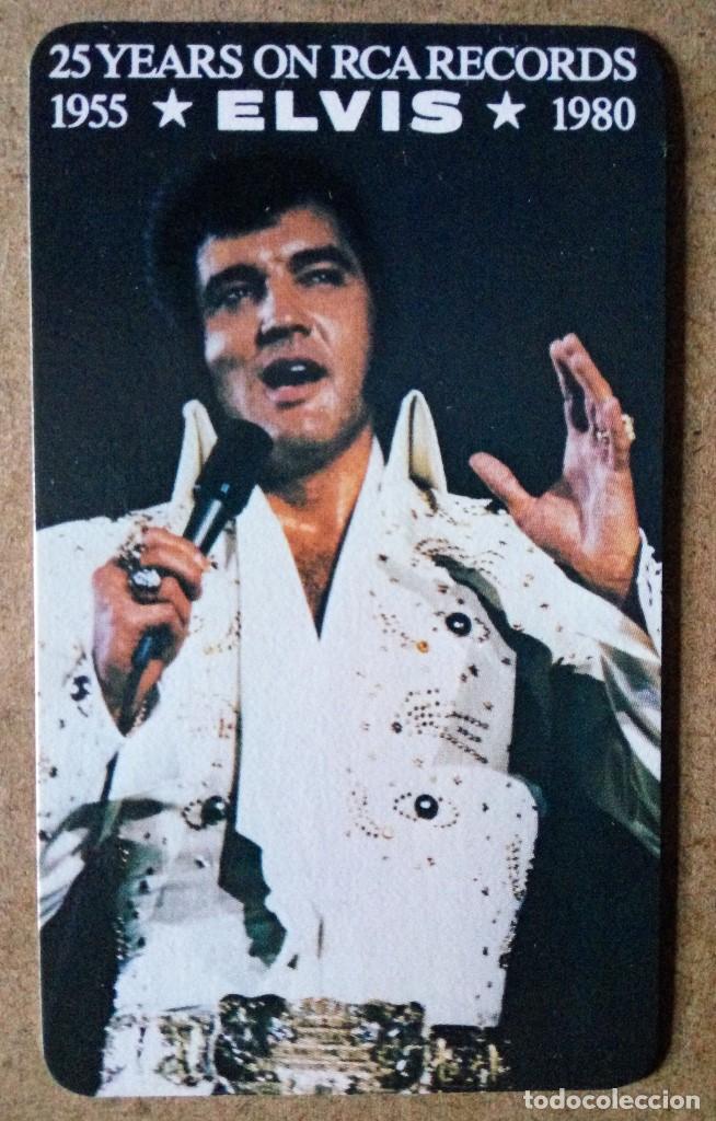 Coleccionismo calendarios: Calendario Elvis Presley RCA original 1980 en ingles