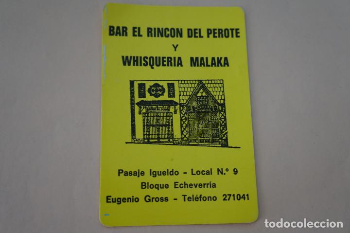 Coleccionismo Calendarios: CALENDARIO DE BOLSILLO BAR PEROTE A&Ntilde;O 1979 MIRAR FOTO TRASERA LOTE 6
