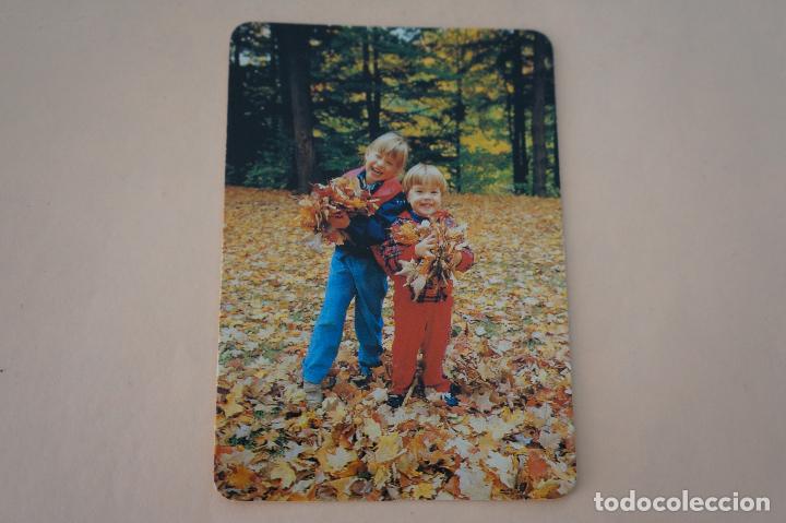 Colecionismo Calend&aacute;rios: CALENDARIO DE BOLSILLO SIN PUBLICIDAD NI&Ntilde;AS CON HOJAS DE OTO&Ntilde;O A&Ntilde;O 1994 MIRAR FOTO TRASERA LOTE 6