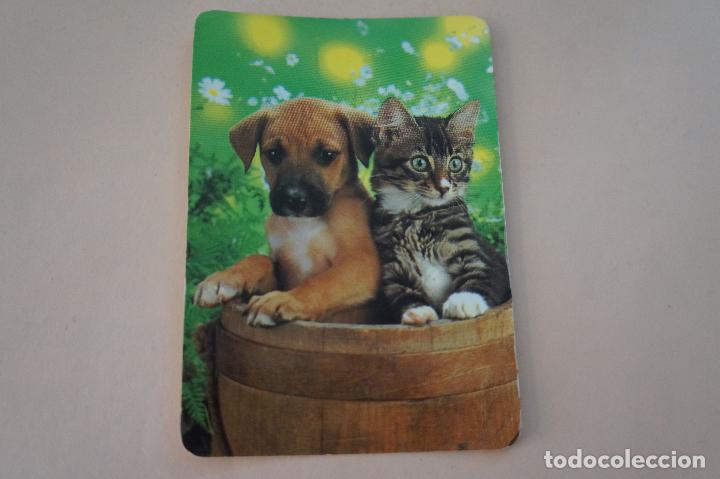 Colecionismo Calend&aacute;rios: CALENDARIO DE BOLSILLO CON PUBLICIDAD PERRO Y GATO A&Ntilde;O 1986 MIRAR FOTO TRASERA LOTE 6