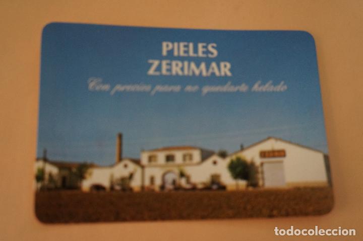 Colecionismo Calend&aacute;rios: CALENDARIO DE BOLSILLO CON PUBLICIDAD PIELES ZERIMAR A&Ntilde;O 1986 MIRAR FOTO TRASERA LOTE 6