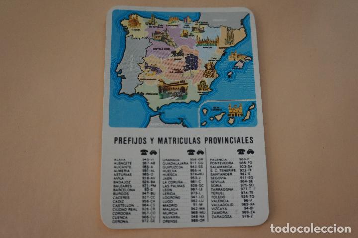 Colecionismo Calend&aacute;rios: CALENDARIO DE BOLSILLO PREFIJOS Y MATRICULAS PROVINCIALES A&Ntilde;O 1988 MIRAR FOTO TRASERA LOTE 6