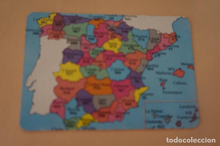 Sammeln von Kalendern: CALENDARIO DE BOLSILLO PREFIJOS DE ESPA&Ntilde;A A&Ntilde;O 1989 MIRAR FOTO TRASERA LOTE 6
