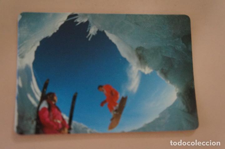 Coleccionismo Calendarios: CALENDARIO DE BOLSILLO DEPORTE DE NIEVE A&Ntilde;O 1992 MIRAR FOTO TRASERA LOTE 6