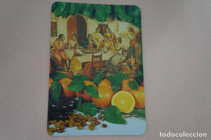 Coleccionismo Calendarios: CALENDARIO DE BOLSILLO CUADRO RODEADO DE NARANJAS A&Ntilde;O 1993 MIRAR FOTO TRASERA LOTE 6