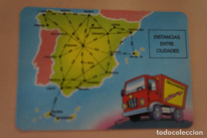 Coleccionismo Calendarios: CALENDARIO DE BOLSILLO DISTANCIA ENTRE CIUDADES A&Ntilde;O 1993 MIRAR FOTO TRASERA LOTE 6