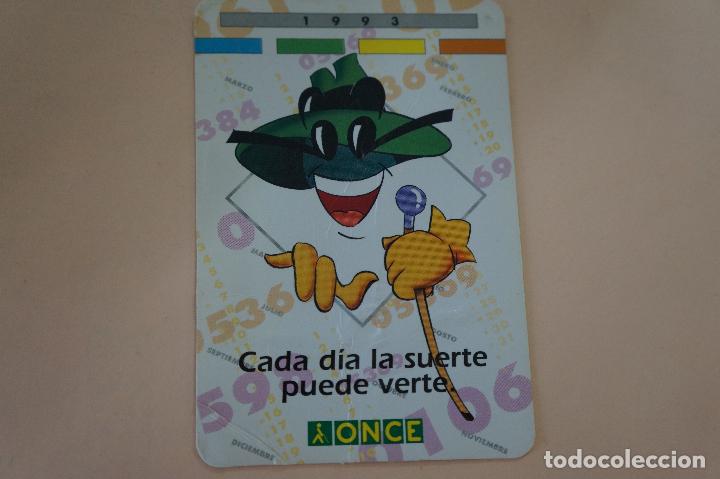 Coleccionismo Calendarios: CALENDARIO DE BOLSILLO ONCE A&Ntilde;O 1993 MIRAR FOTO TRASERA LOTE 6