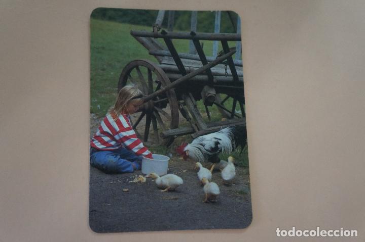 Coleccionismo Calendarios: CALENDARIO DE BOLSILLO NI&Ntilde;A Y ANIMALES A&Ntilde;O 1994 MIRAR FOTO TRASERA LOTE 6