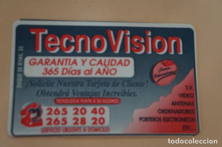 Coleccionismo Calendarios: CALENDARIO DE BOLSILLO TECNOVISION A&Ntilde;O 1997 MIRAR FOTO TRASERA LOTE 6