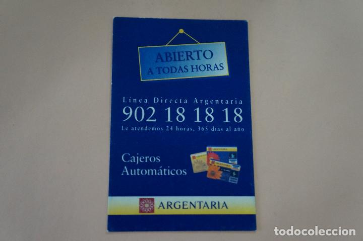 Coleccionismo Calendarios: CALENDARIO DE BOLSILLO ARGENTARIA A&Ntilde;O 1996 MIRAR FOTO TRASERA LOTE 6
